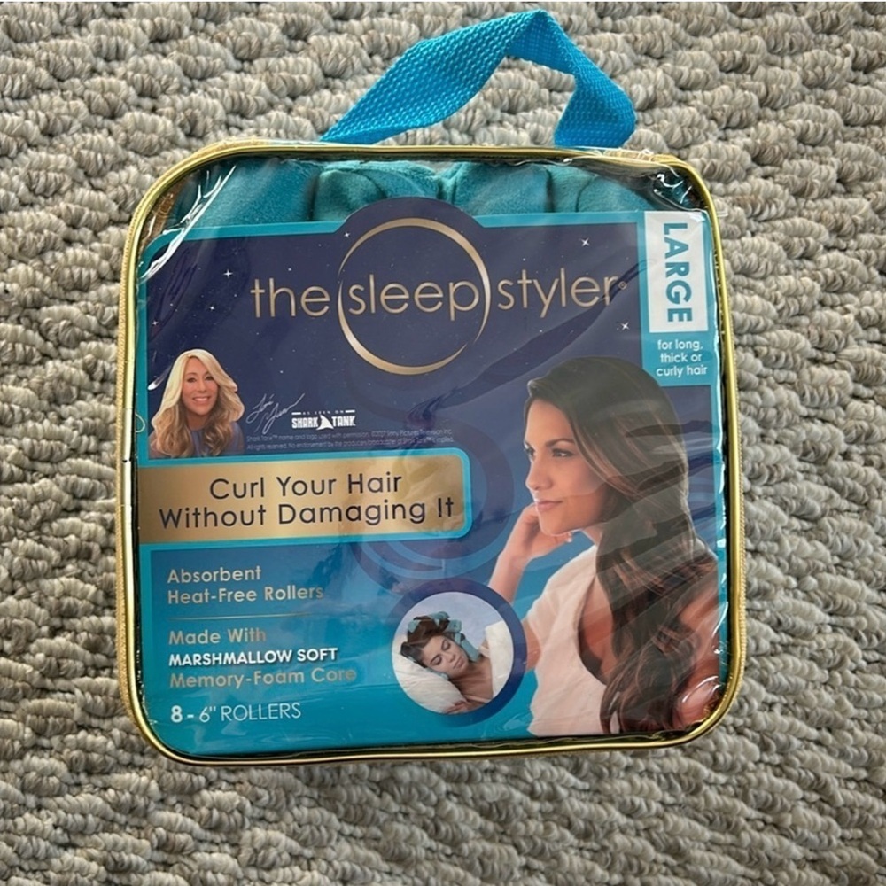 Blue Hair Rollers - Large